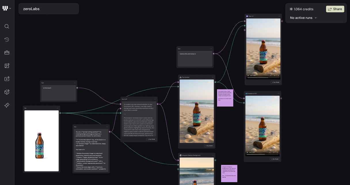 AI Product Placement & Video Creation with Weavy.ai